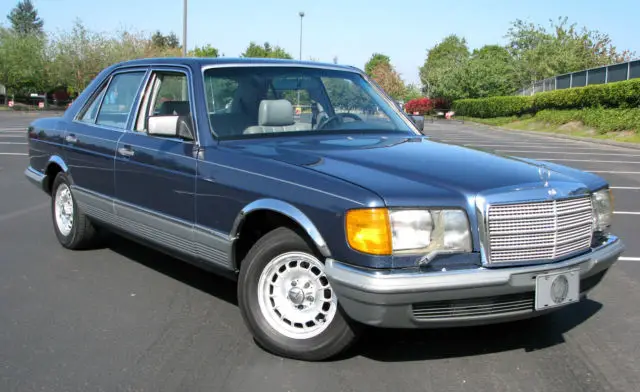 1980 mercedes 280se - rare euro-model w126; ultra-clean & original
