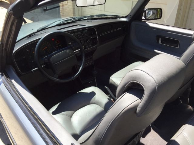 classic, clean low mileage saab convertible