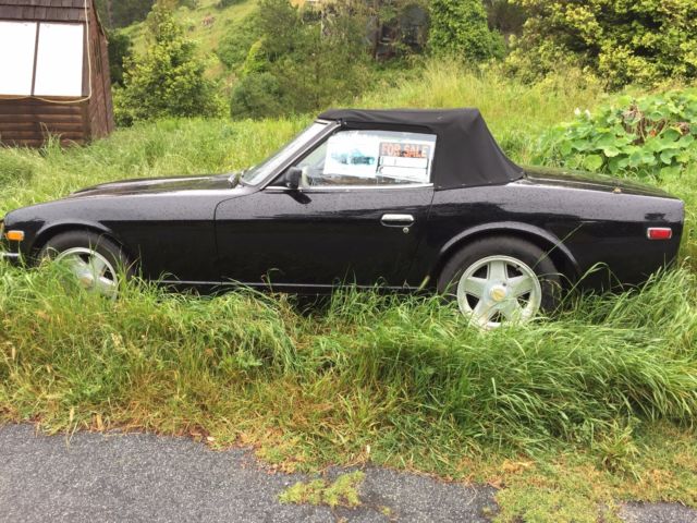 1974 black 260z in central ca, modified convertible garaged, maintained