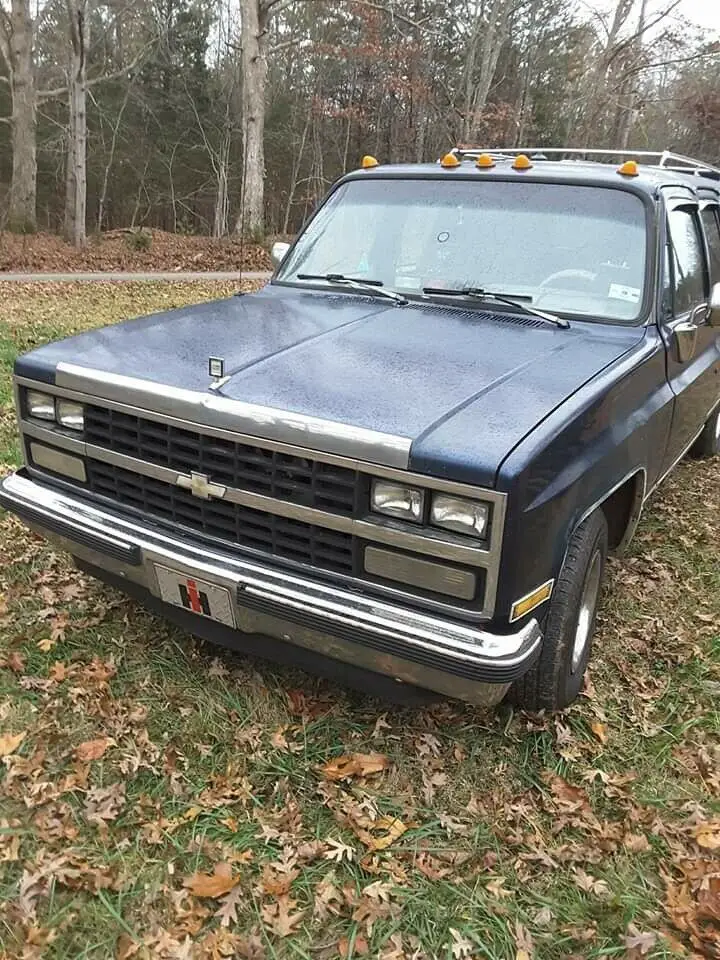 1989 chevrolet r1500 suburban suv blue rwd automatic r1500