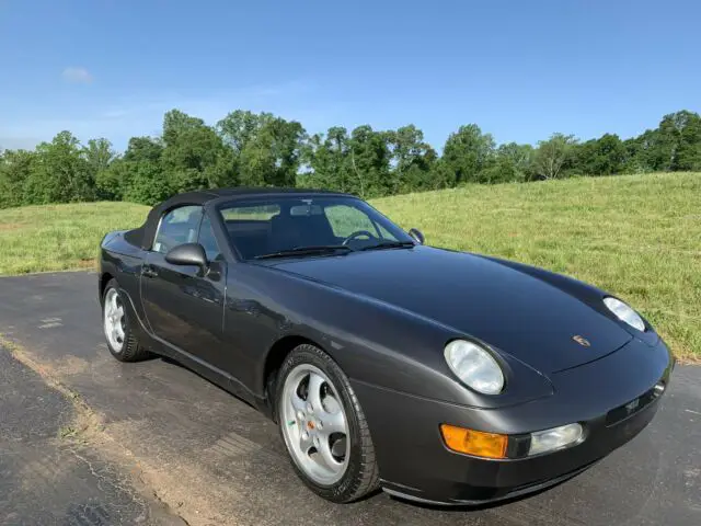 one owner 1994 porsche 968 cabriolet slate grey