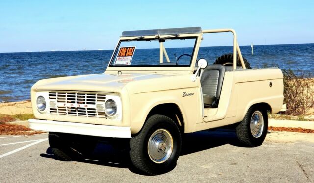 1966 ford bronco u13 roadster - early uncut and unrestored budd prototype body