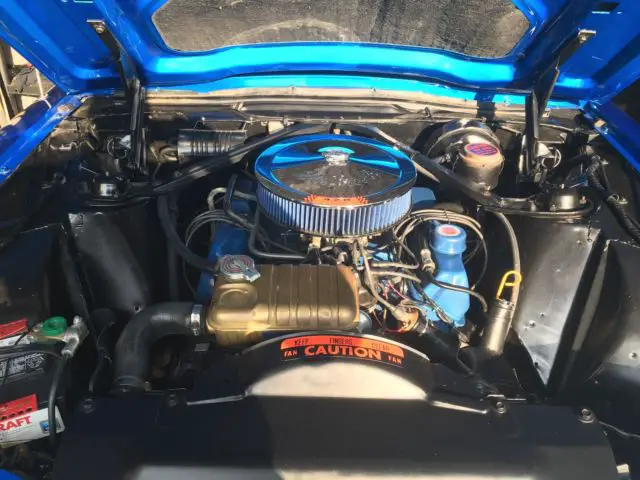 ford thunderbird landau "q" code - 428 fe 4v- awesome custom trophy blue paint