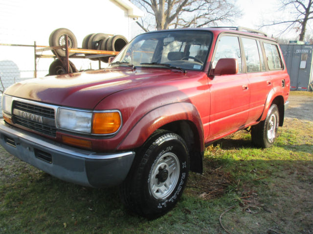 1991 toyota land cruiser base sport utility 4-door 4.0l 79k miles