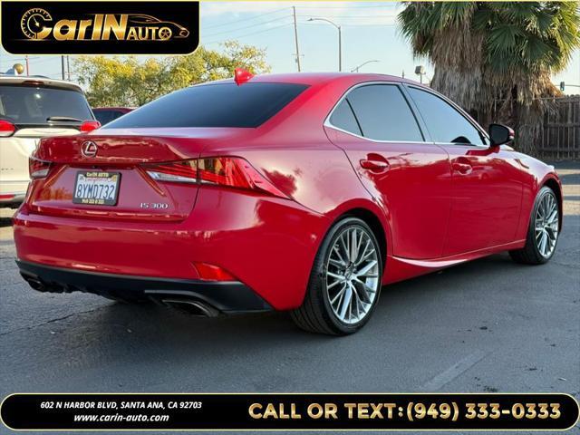 2018 lexus is 300 base