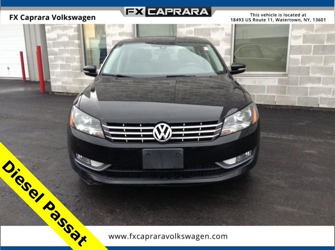 used 2014 volkswagen passat tdi sel premium watertown, ny 13601 for sale in glen park, new york