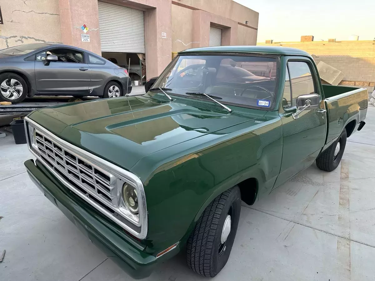 1975 dodge d150 pickup green