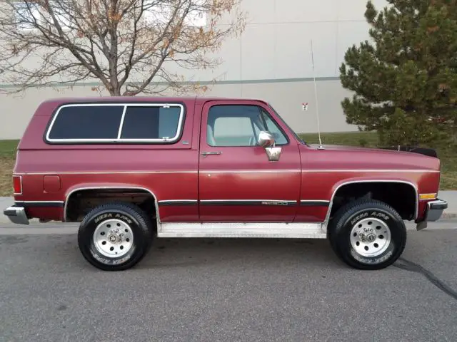 1991 gmc jimmy 4x4 1500 sle full size removable top very low miles