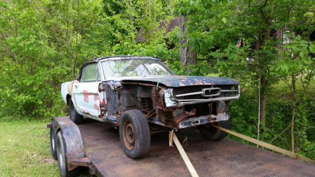 1965 ford mustang four barrel four speed convertible caspian blue