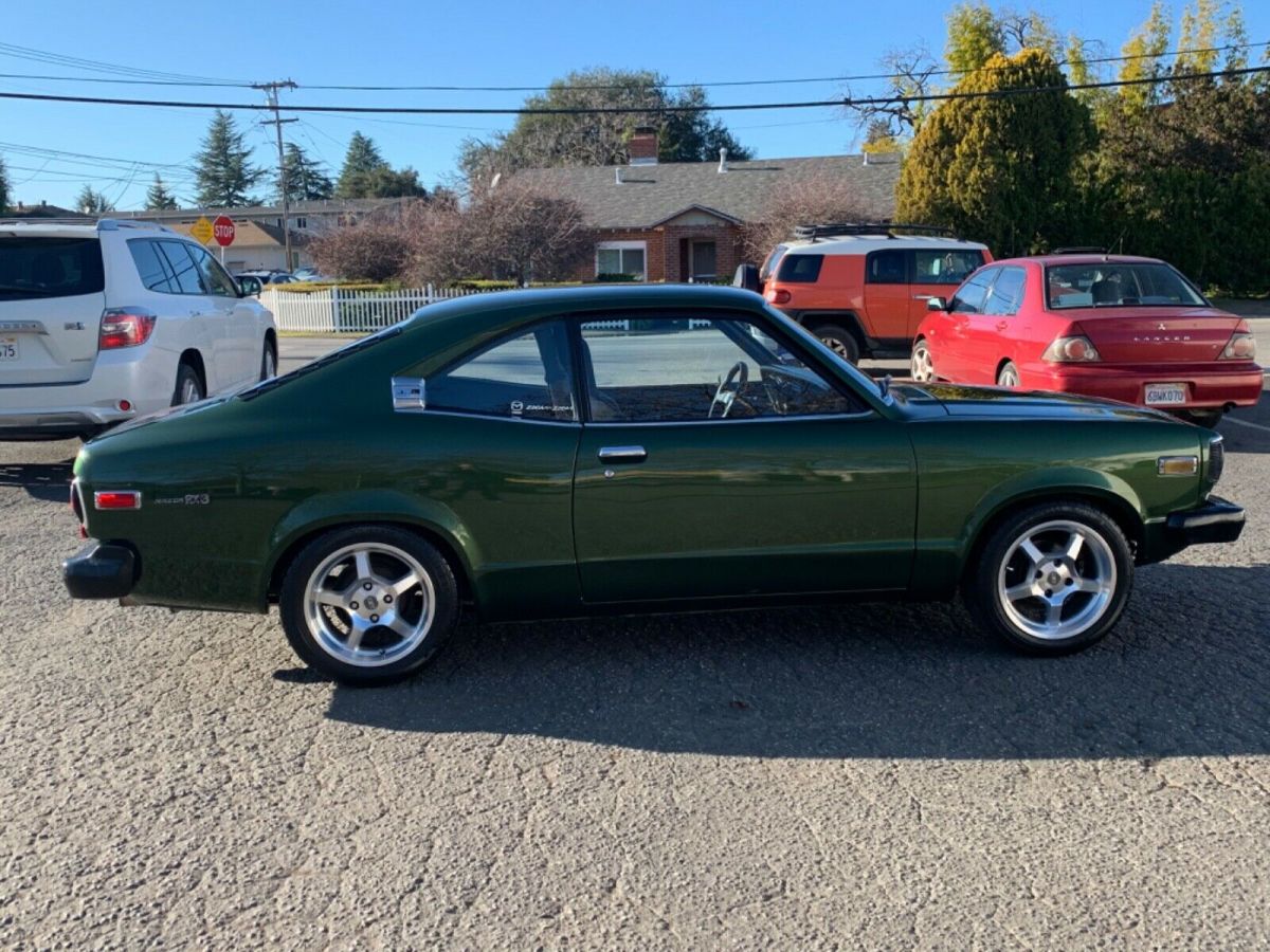 1974 mazda rx3 rx-3 12a rotary 4speed stick runs and drives completely rust free
