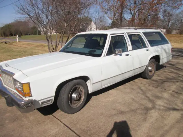 1987 ford country squire ltd 5.0 efi needs some work
