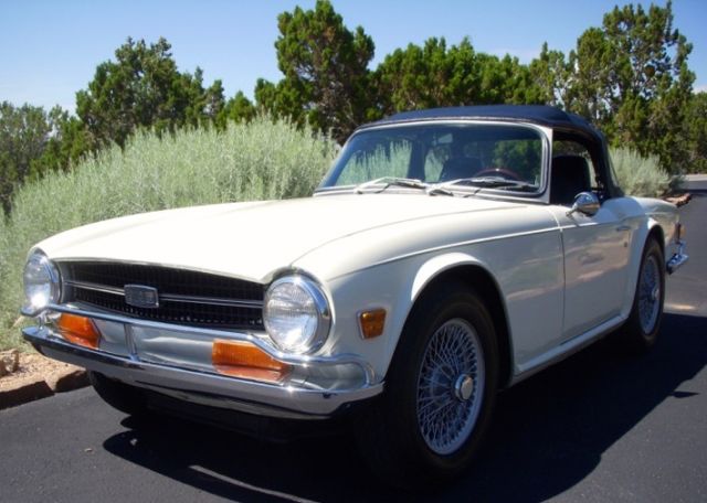 1969 triumph tr6, complete mechanical restoration, numbers matching