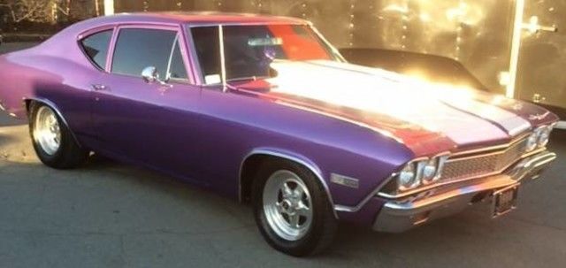 1968 chevy chevelle pro street, complete restoration with 1000 miles!