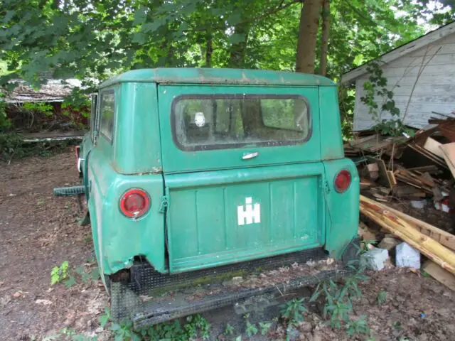 1962 scout 80 4x4 plow