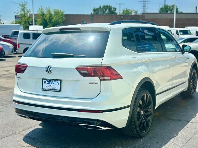 2021 volkswagen tiguan 2.0t se r-line black 4motion
