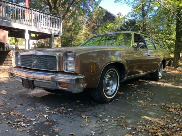 1976 chevrolet malibu classic 7 passenger wagon, 350, 4bbl, duals
