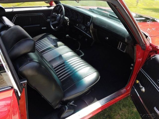 1972 chevrolet chevelle ss coupe, 454 v8, 3-speed manual transmission, rwd