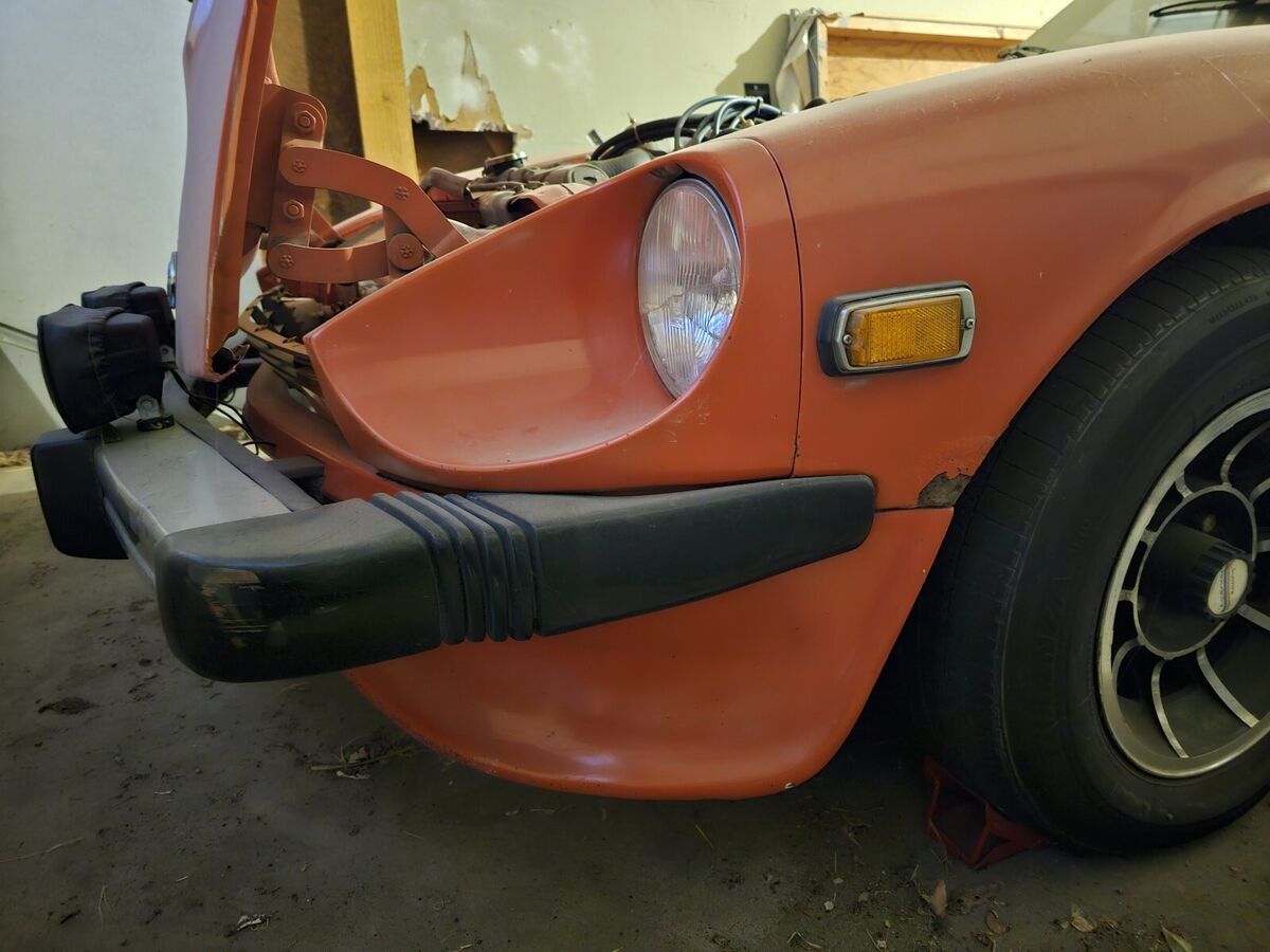 1978 datsun 280z coupe orange