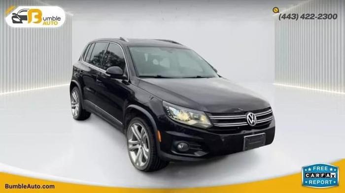 2012 volkswagen tiguan 2.0t sel 4motion sport utility 4d in baltimore, maryland