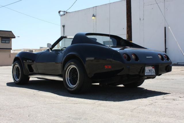 1976 corvette stingray low miles super clean ca car w/ rare shelby rims 74 75