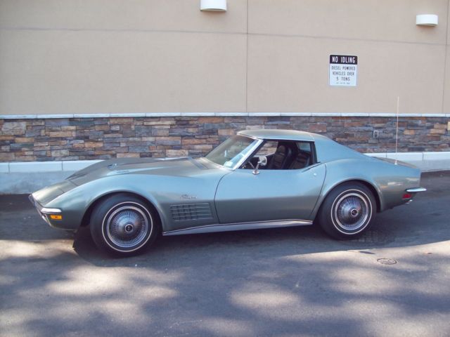 1972 corvette stingray big block 454 auto ac only 17k doc miles
