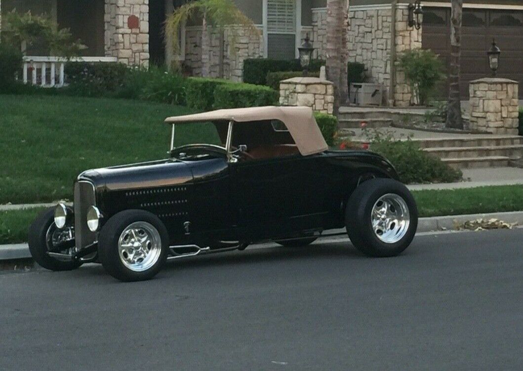 28 ford all steel model a high boy roadster - hot rod