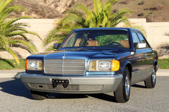 california original, stunning one owner 1983 300 sd (w-126), 138k orig miles, a+