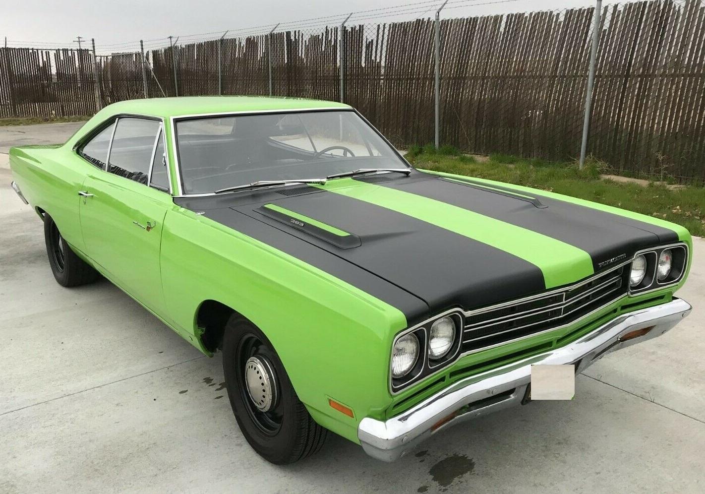 1969 plymouth road runner hardtop really nice