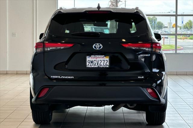 2023 toyota highlander hybrid xle
