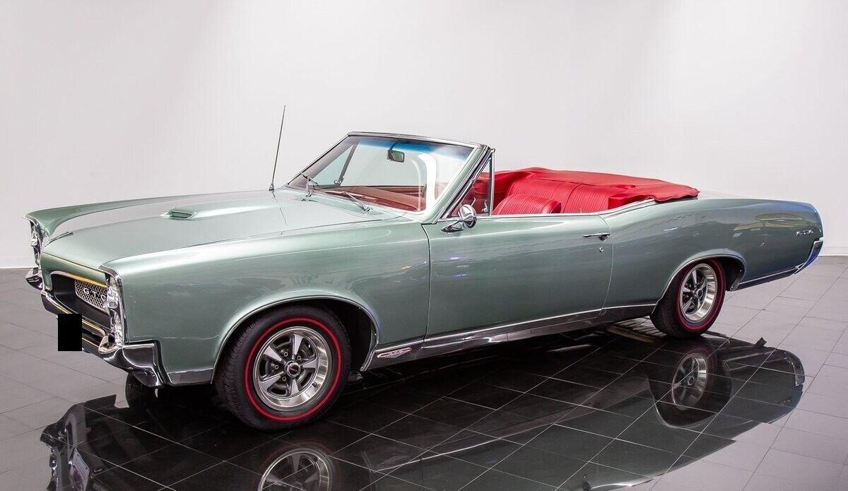 1967 pontiac gto 400ci v8 engine producing 335 hp 60295 miles