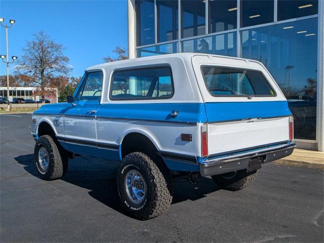 1972 chevrolet blazer base
