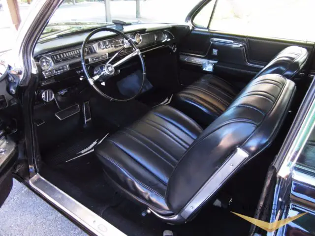 1962 cadillac coupe deville - rare triple black - absolutely beautiful car!