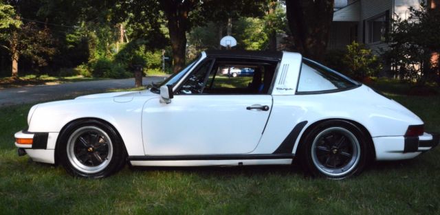 1980 porsche 911 sc targa 2-door white excellent condition!