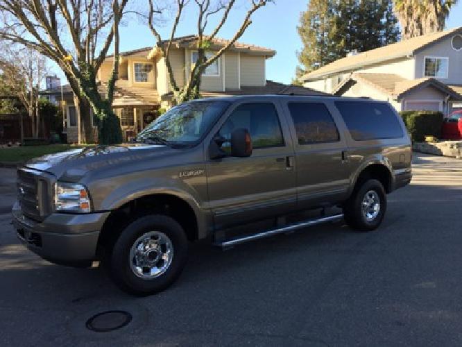2005 ford excursion limited diesel in sacramento, ca