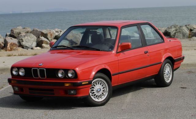 rare 1991 bmw 318is e30 one owner original 67k miles window sticker calif car