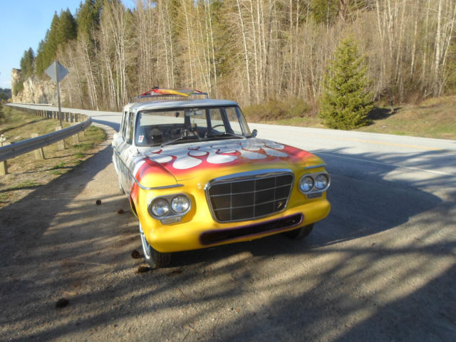 1962 studebaker lark wagon,sedan delivery ,hot rod, surf wagon,chevy 305 powered