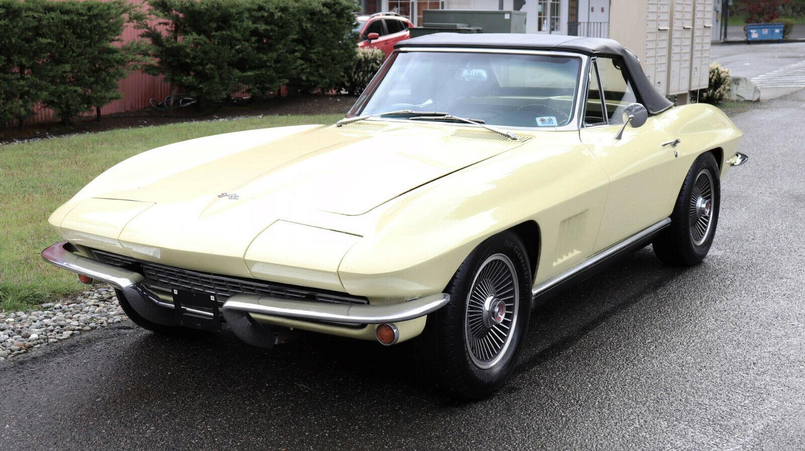 1967 chevrolet corvette roadster super rare 2200 miles
