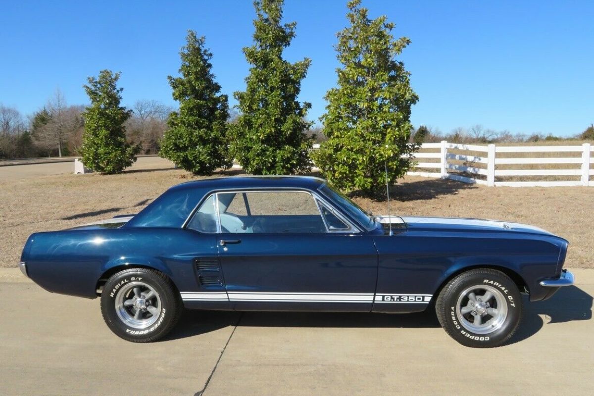 1967 ford mustang gt-350 coupe automatic w/ ac / disc brakes / power steering