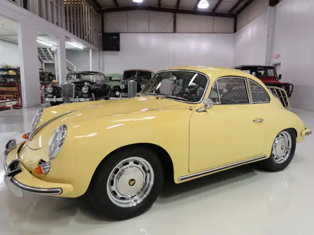 1964 porsche 356 sc coupe by karmann | driven less than 10k on rebuilt engine