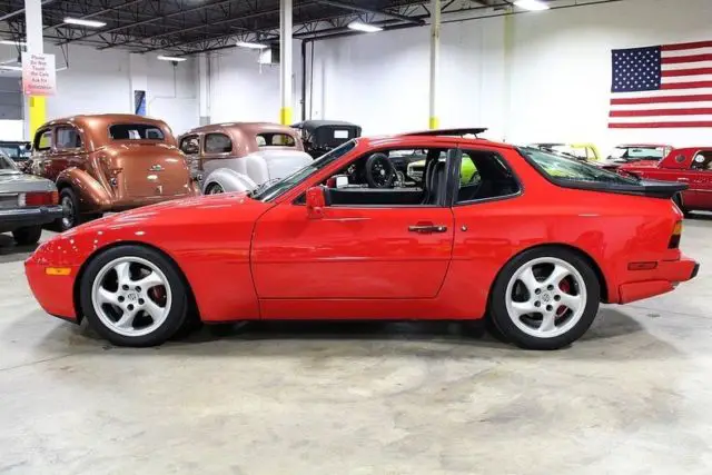 1986 porsche 944 181559 miles red coupe 2.5l 4 cylinder turbocharged 5 speed ma