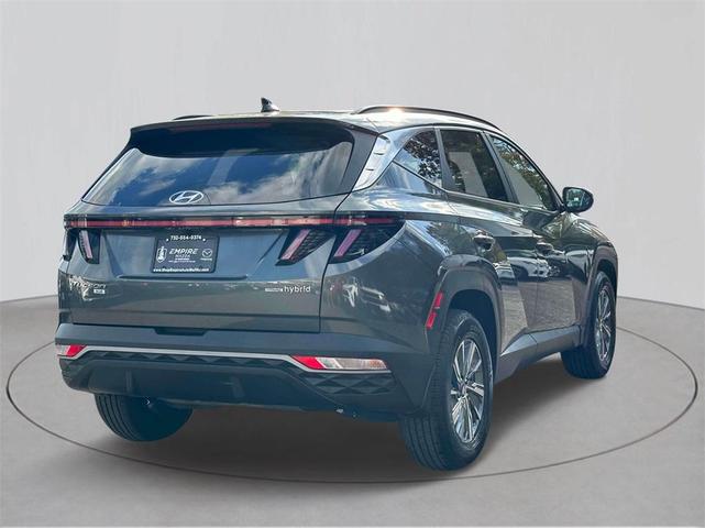 2022 hyundai tucson hybrid blue