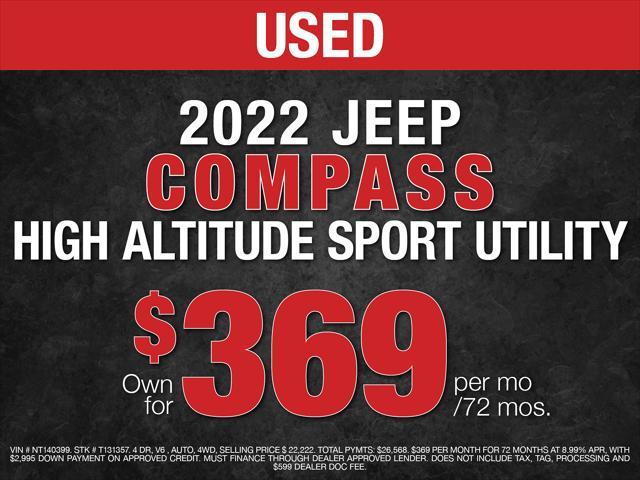 2022 jeep compass high altitude