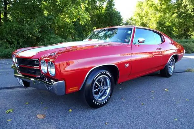 1970 chevrolet chevelle ss 454 - 4-spd air conditioning low reserve