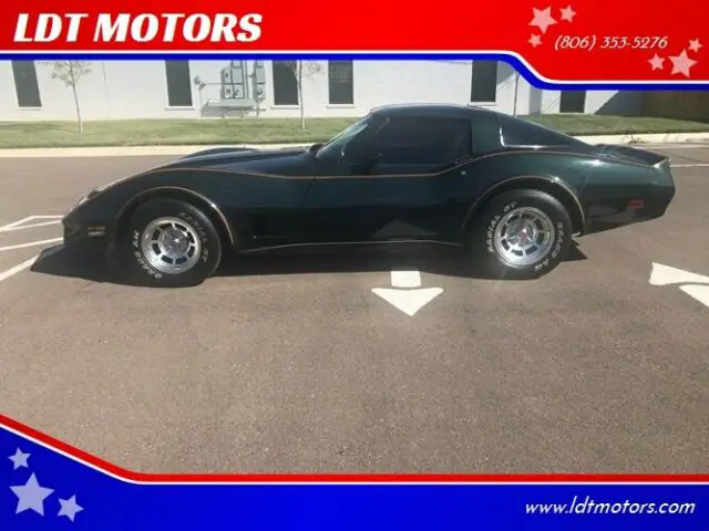 1980 chevrolet corvette manual rwd v8 5.7l gasoline