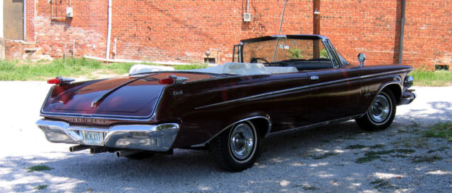 1962 imperial crown convertible