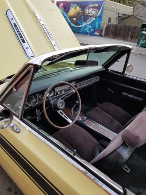 1969 plymouth barracuda 340-s convertible survivor