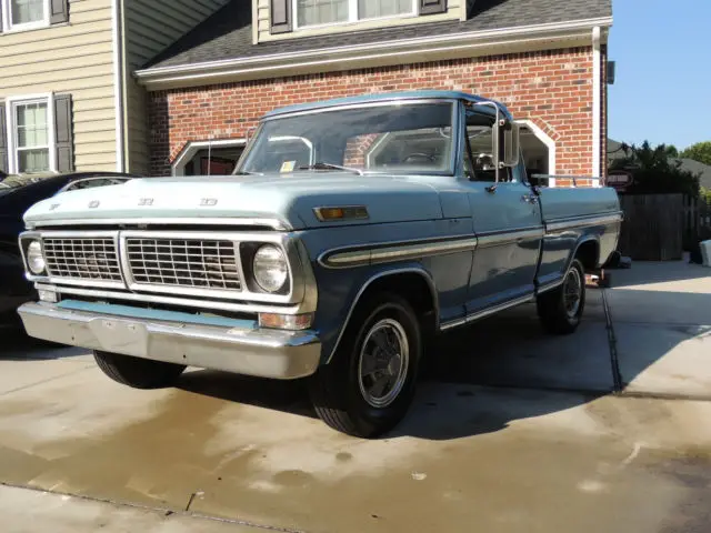 1970 ford xlt ranger short bed truck 390 engine great hot rod pickup