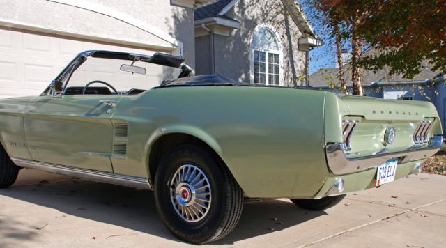 1967 ford mustang convertible sport sprint