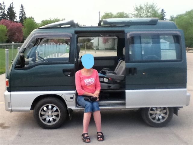 93 subaru sambar dias ii 660cc supercharged awd kei rhd jdm microvan minitruck