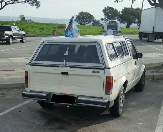 1982 volkswagen rabbit caddy truck